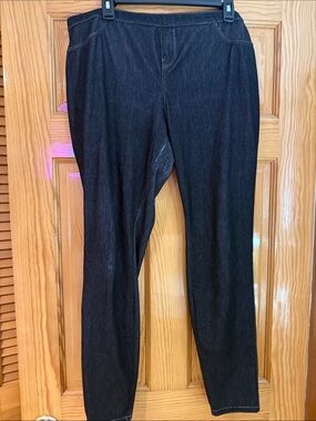 Simply Vera Vera Wang Black Indigo Jeggings